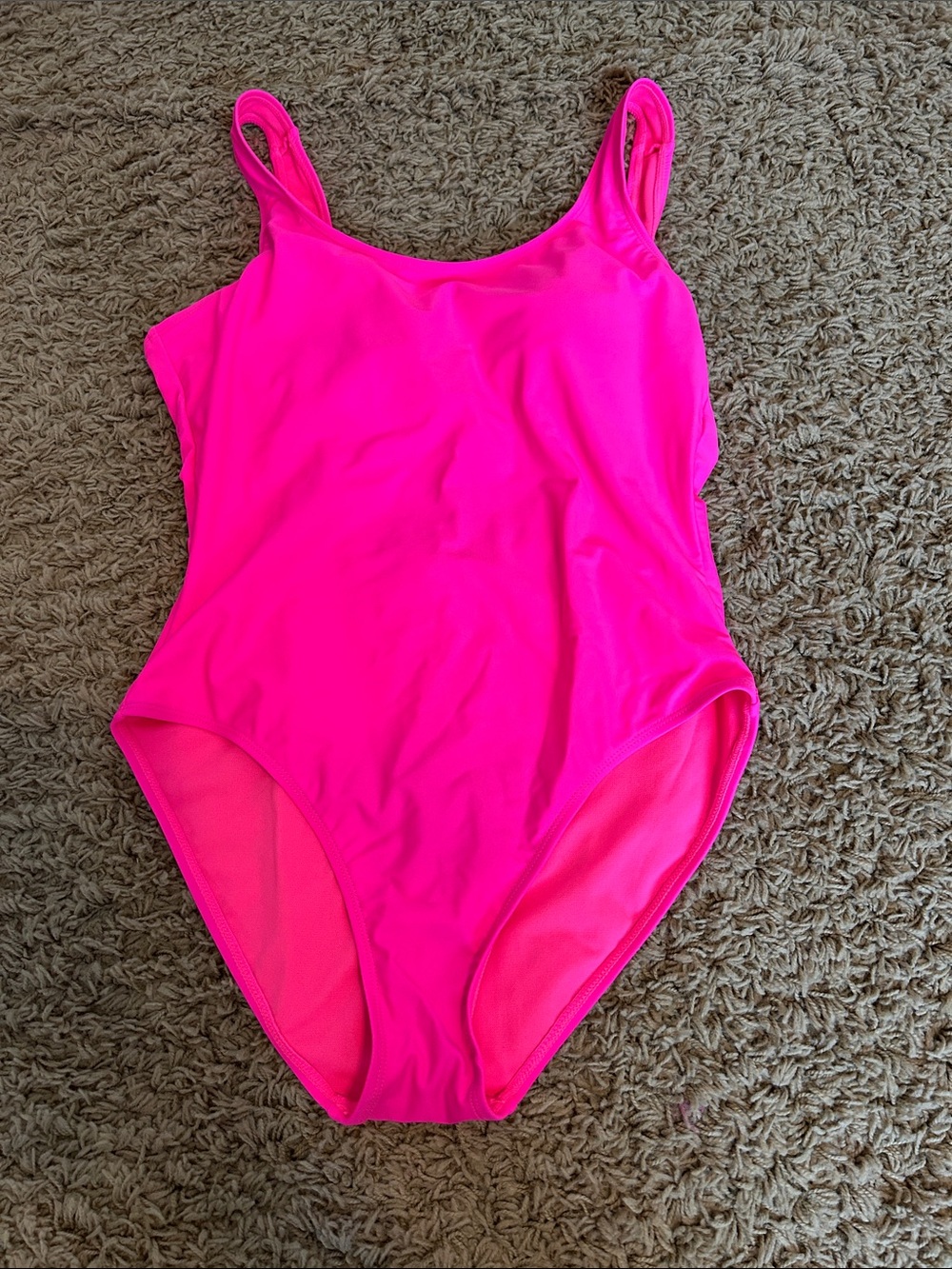 No boundaries bright pink one piece size large